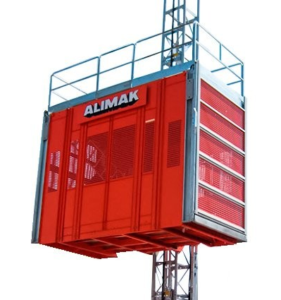 Person og materialheis kapasitet < 4000 kg